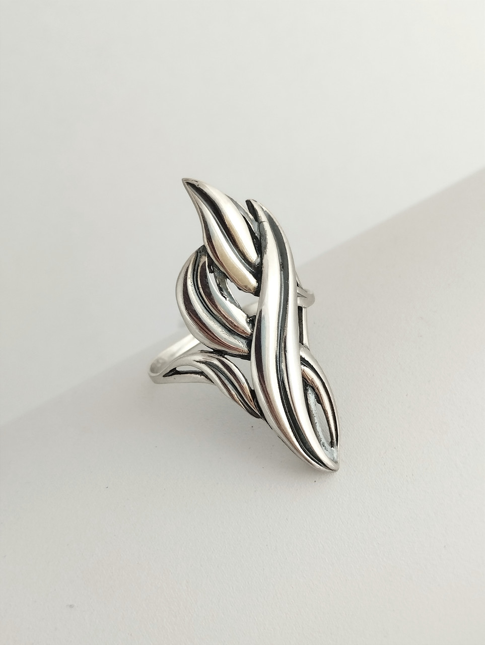 Срібне кільце Ukr-gold