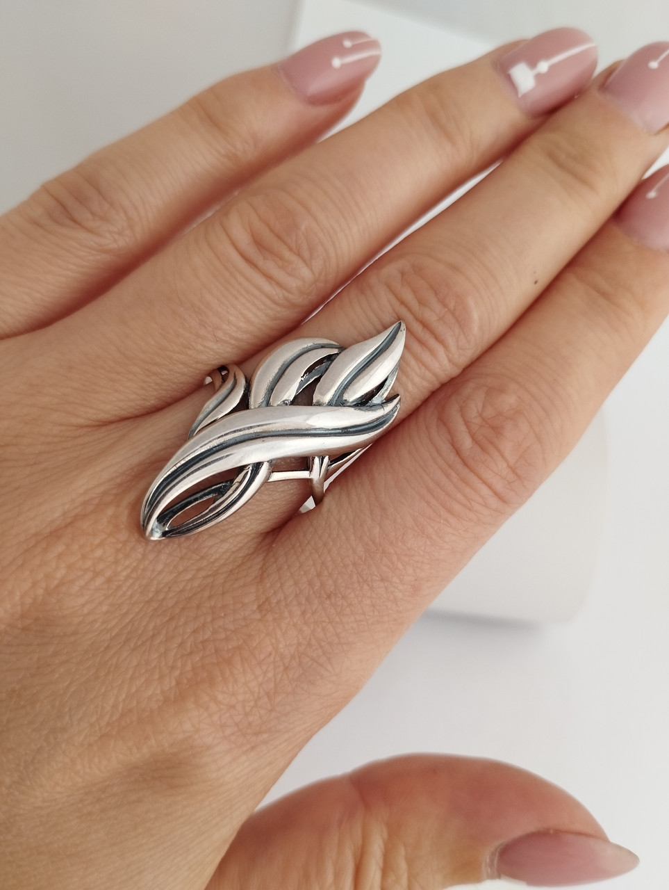 Срібне кільце Ukr-gold - Зображення 2