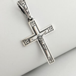 6163687657_sribnij-hrest-z.jpg Срібний хрест 925 проби