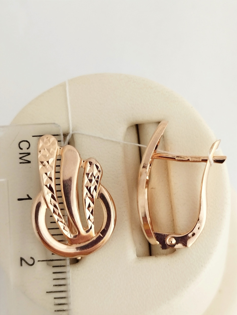 Золоті сережки Ukr-gold - Зображення 2