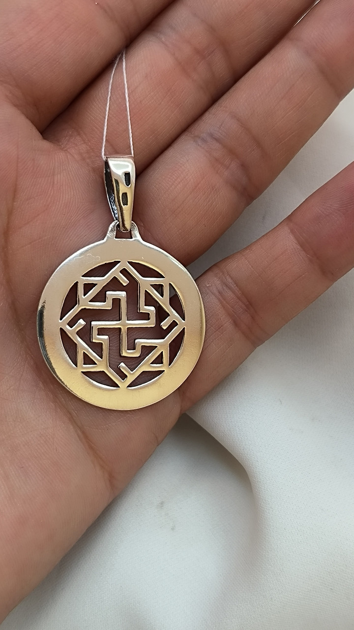 Срібний амулет 925 проби "Валькірія" - Зображення 5