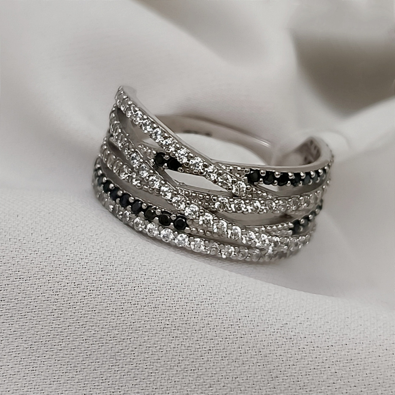 Срібне кільце 925 проби - Зображення 2