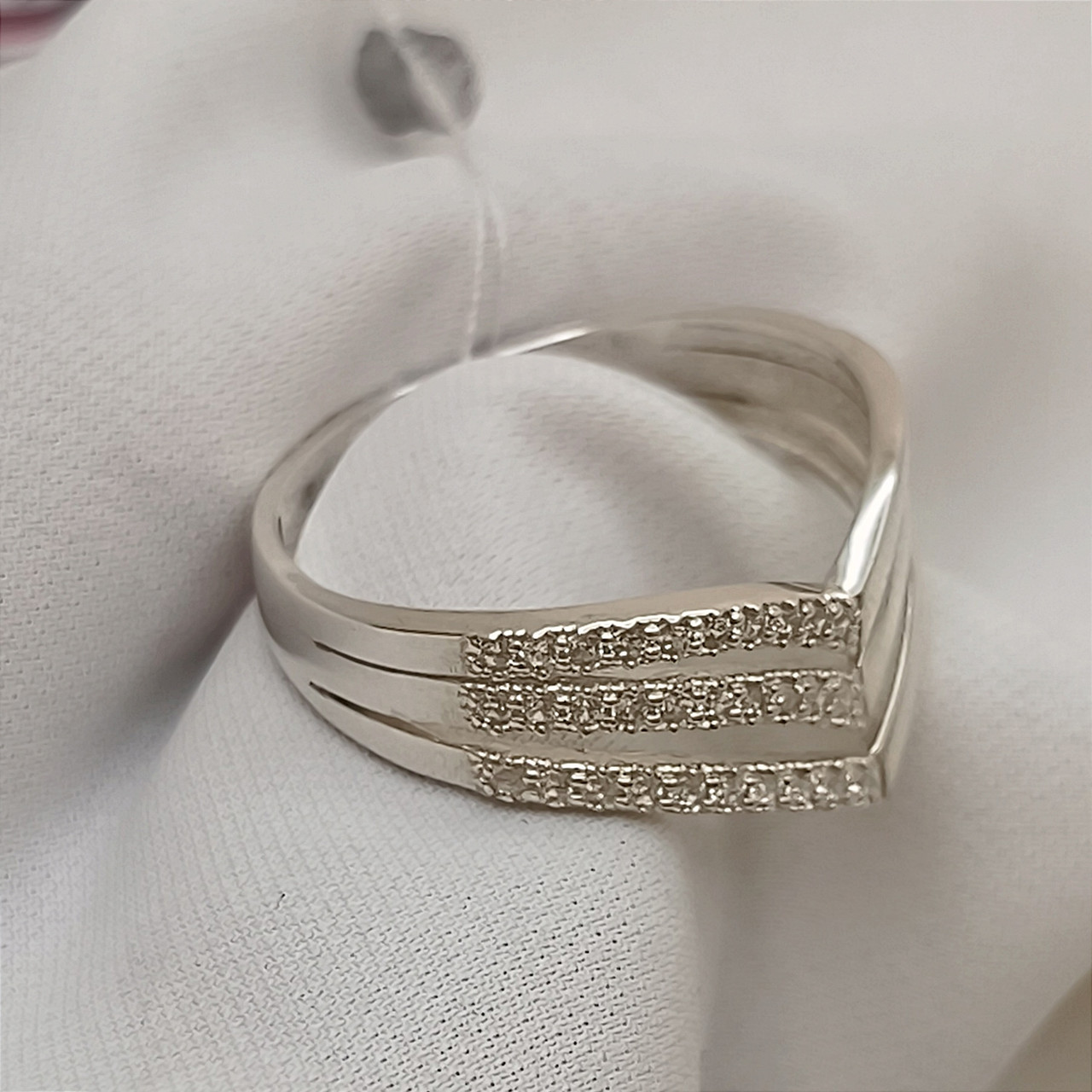 Срібне кільце 925 проби - Зображення 5