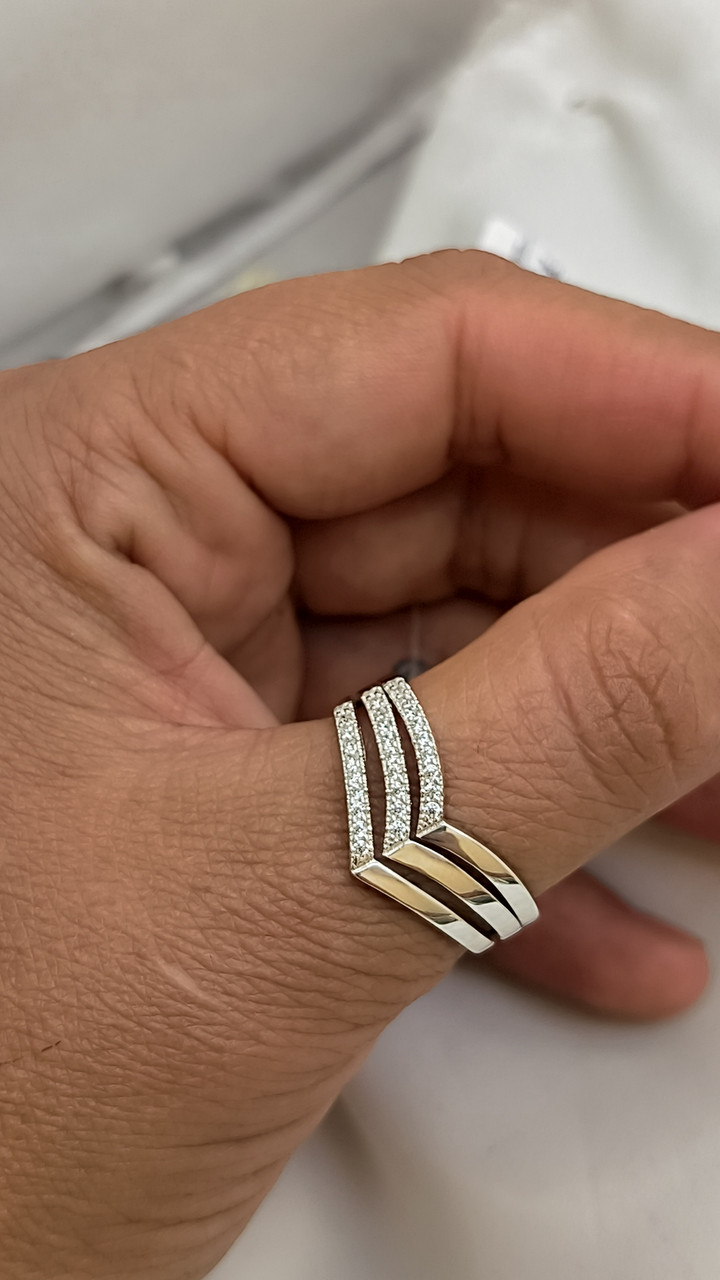 Срібне кільце 925 проби - Зображення 2