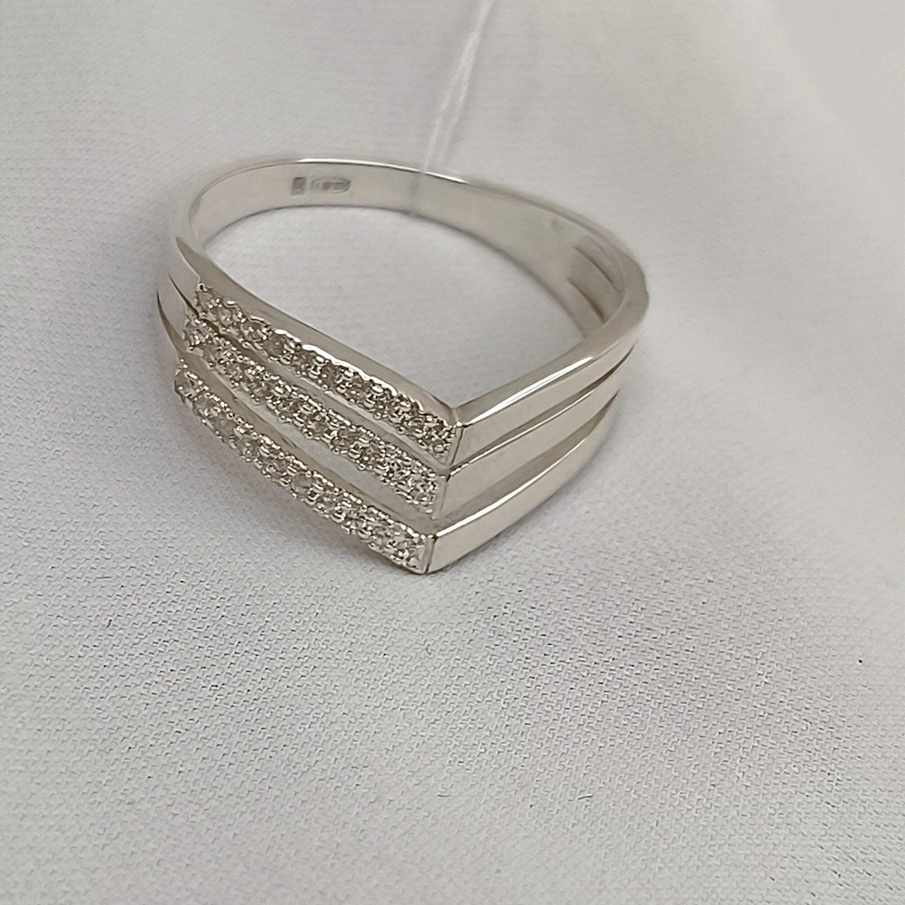 Срібне кільце 925 проби - Зображення 4