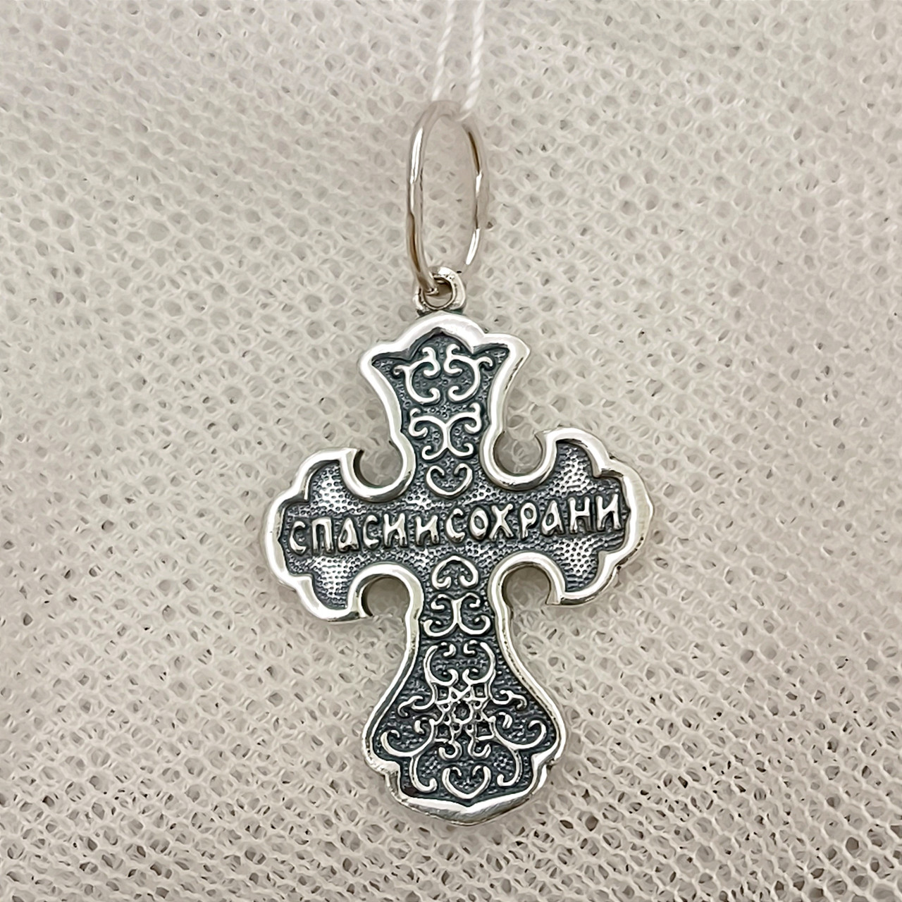 Срібний хрест 925 проби - Зображення 2