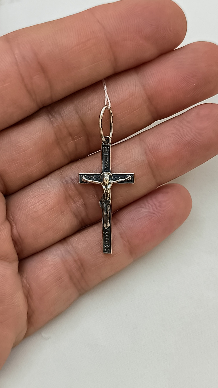 Срібний хрест Ukr-gold - Зображення 4