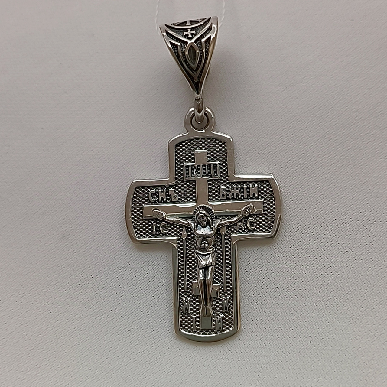 Срібний кулон хрест 925 проби