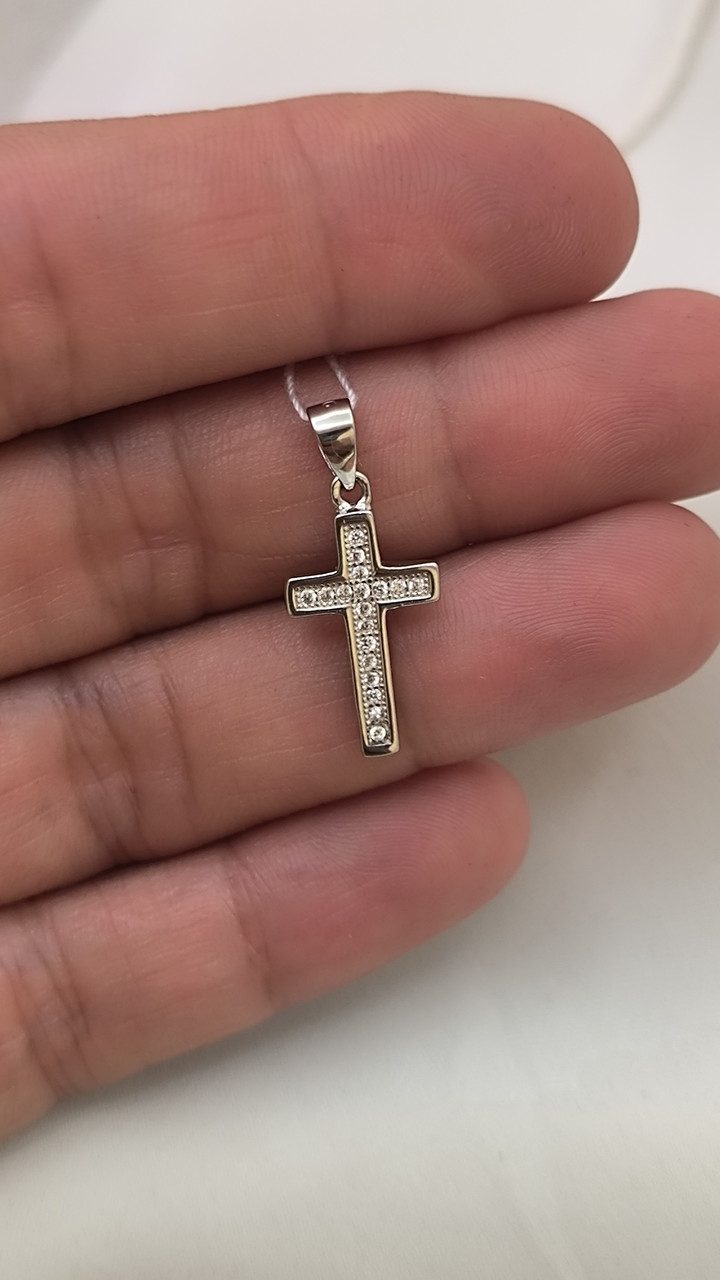 Срібний хрест 925 проби - Зображення 2