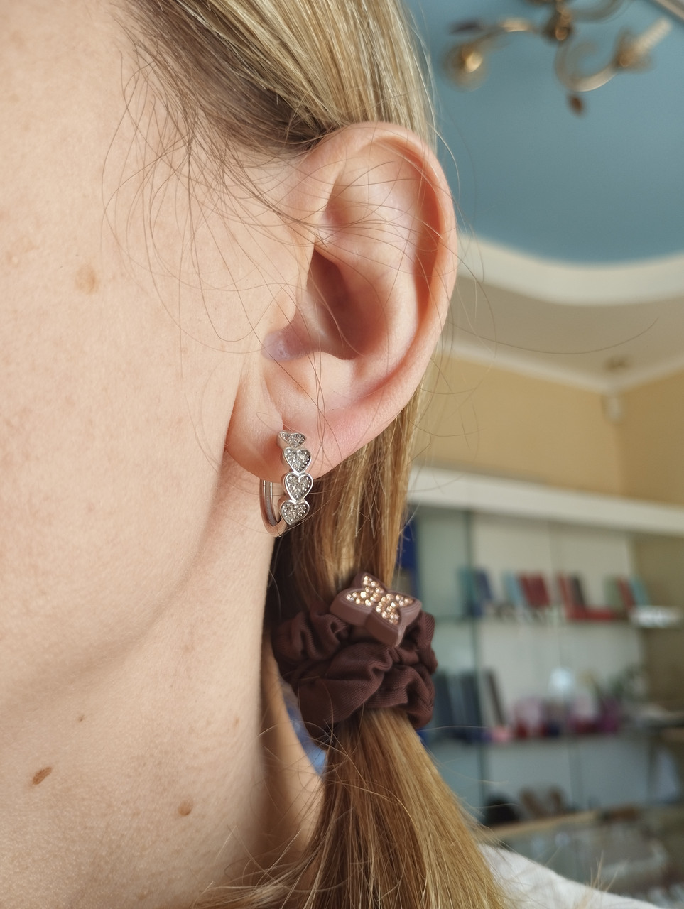 Срібні сережки Ukr-gold - Зображення 3