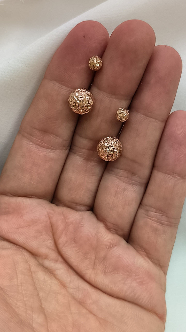 Золоті сережки матрьошки Ukr-gold - Зображення 7