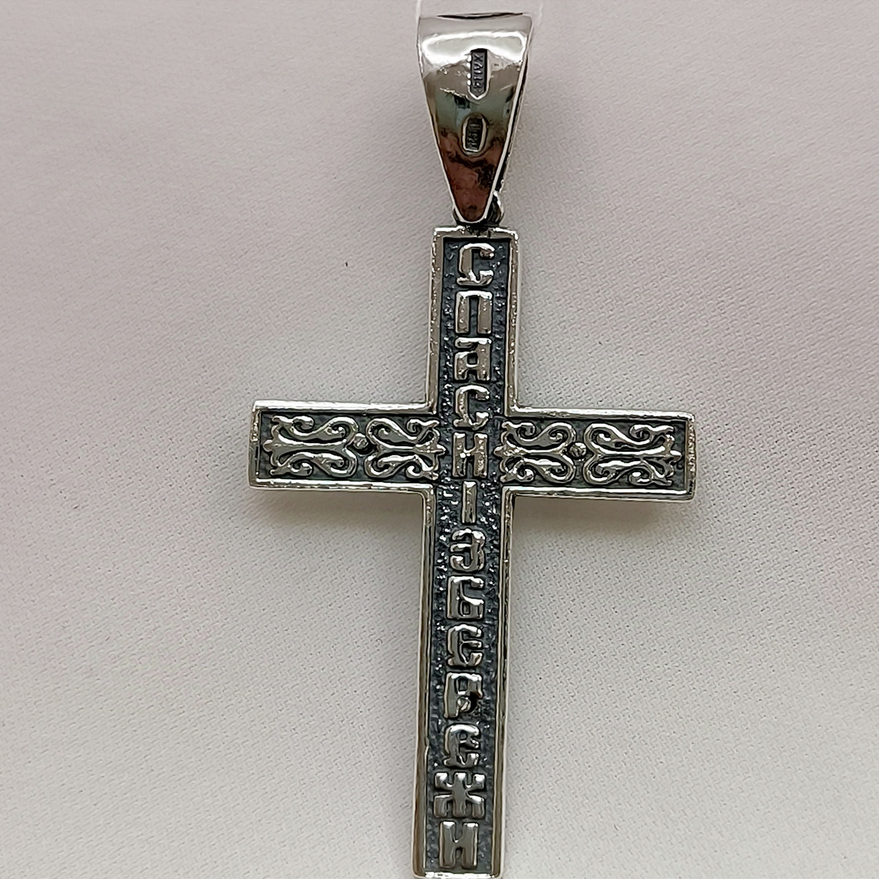 Срібний кулон хрест 925 проби - Зображення 3