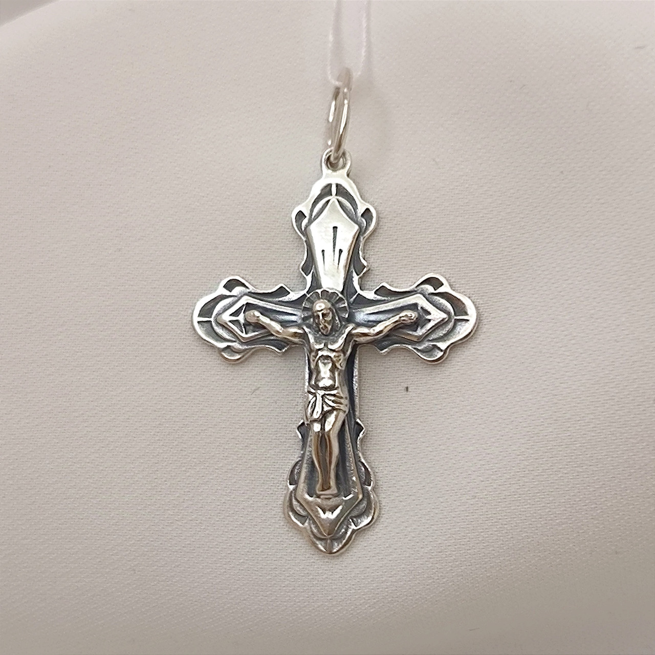 Срібний кулон хрест 925 проби