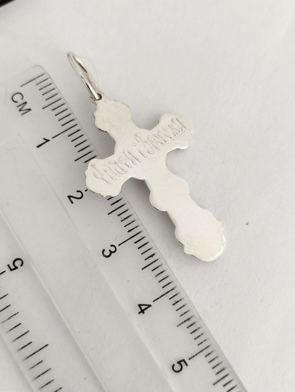 Срібний хрест 925 проби. - Зображення 2