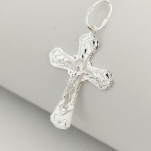 Хрестик срібний 925 проби