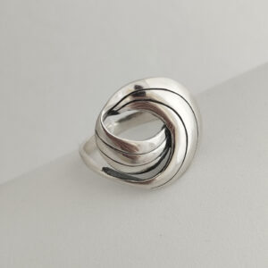 Срібне кільце Ukr-gold