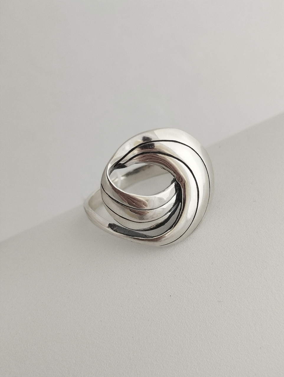 Срібне кільце Ukr-gold