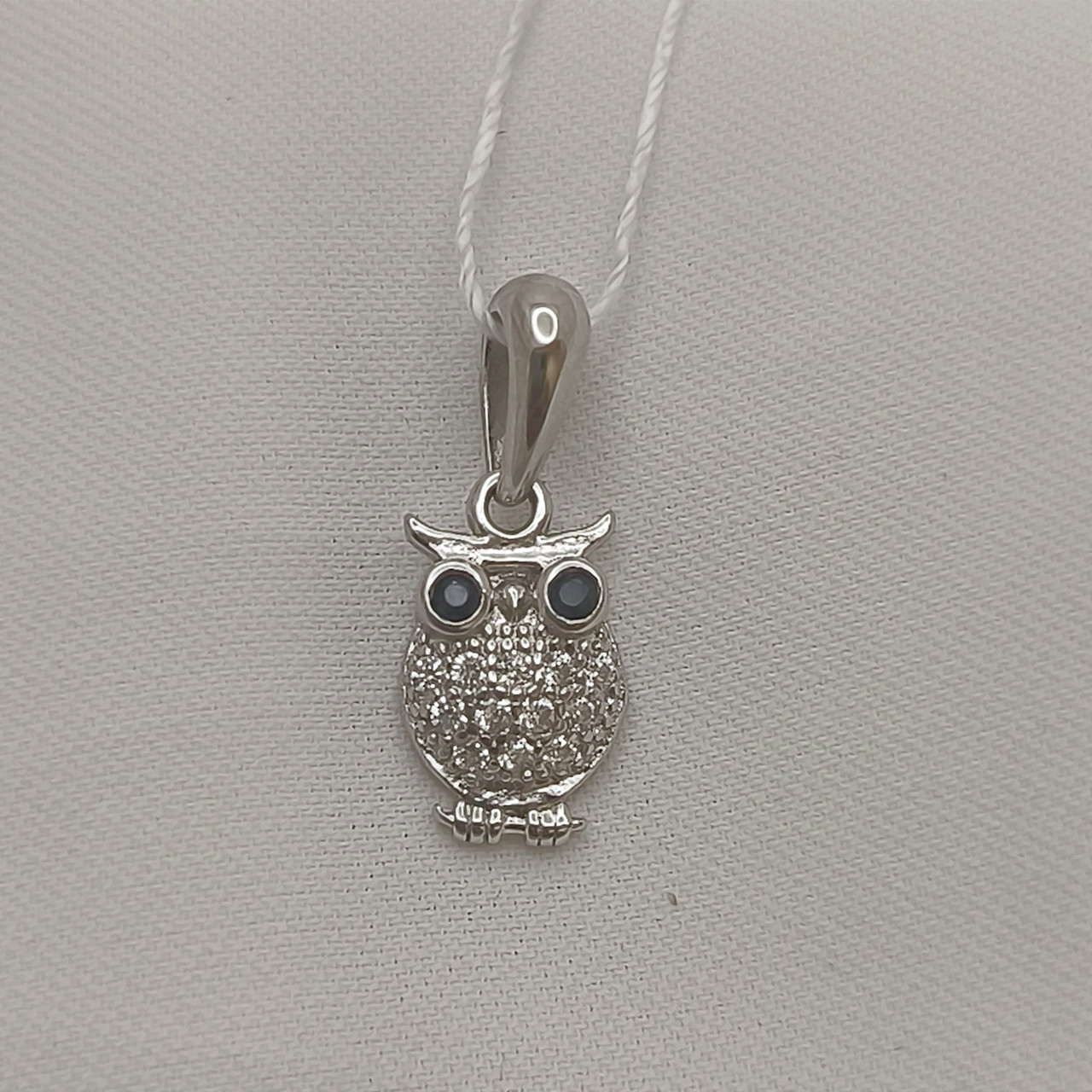 Срібний кулон 925 проби Сова. - Зображення 3