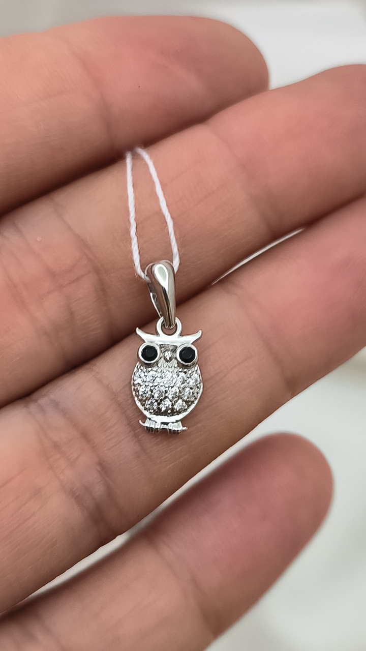 Срібний кулон 925 проби Сова. - Зображення 5