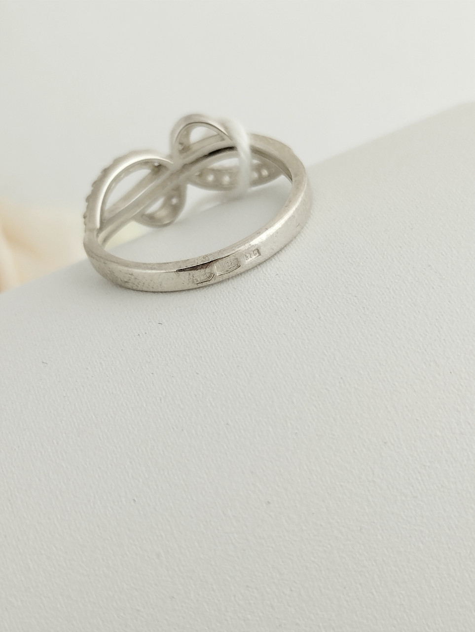 Срібне кільце 925 проби із вставками золота 375 проби. - Зображення 3