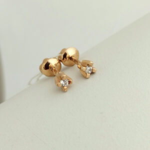 Золоті сережки пусети Ukr-gold