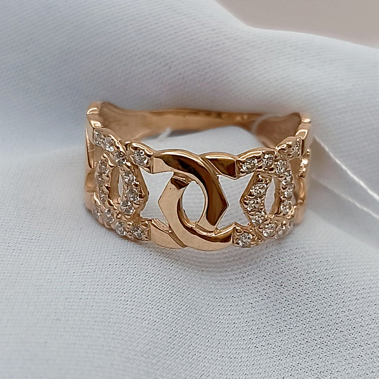 Жіноче золотое кольцо 585 проби