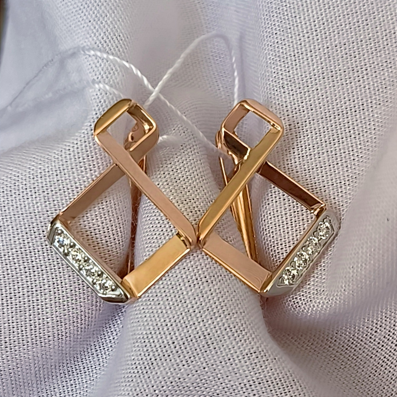 Золоті сережки Ukr-gold