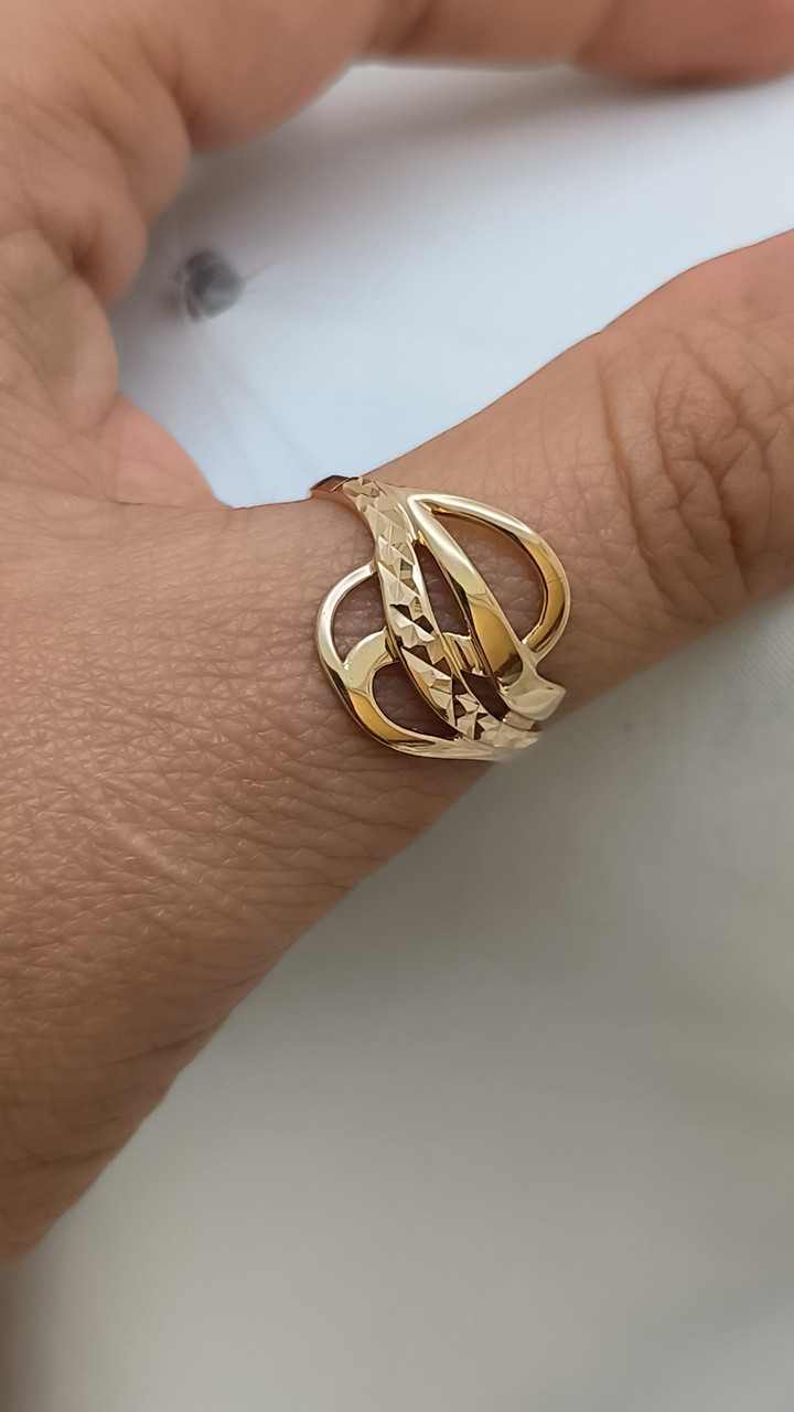 Золоте кільце 585 проби - Зображення 4