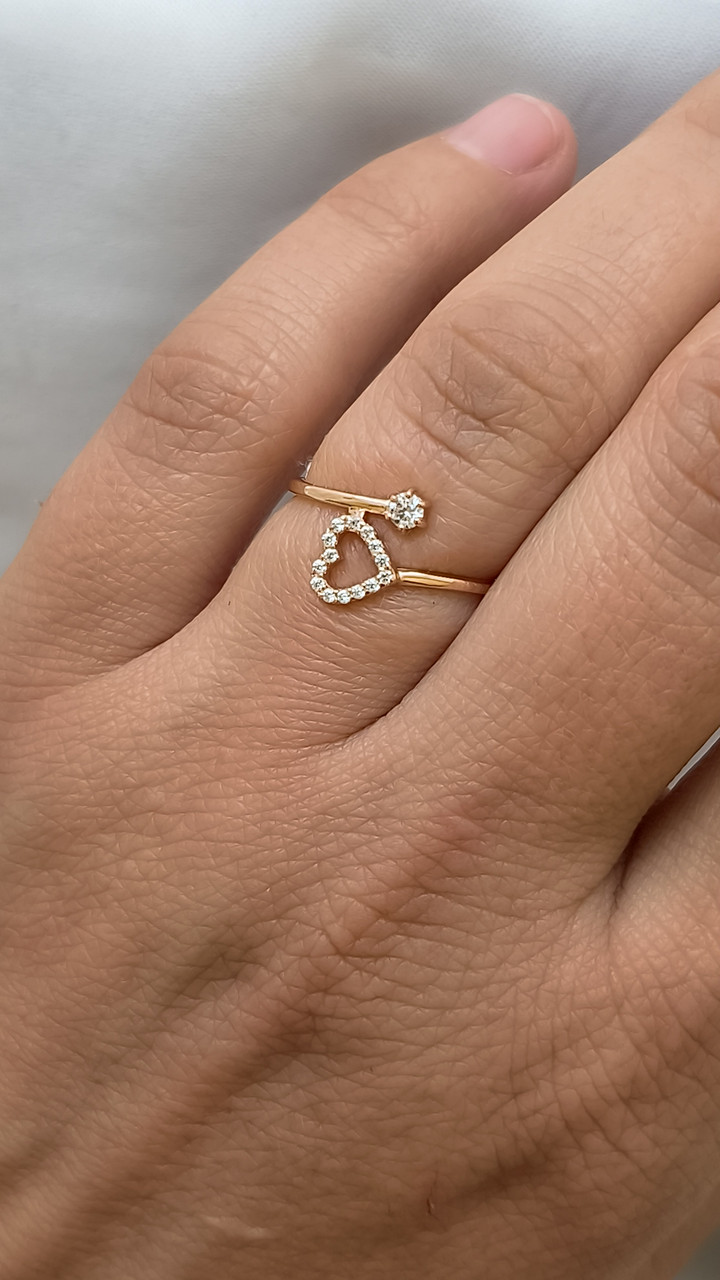 Золоте кільце 585 проби - Зображення 2