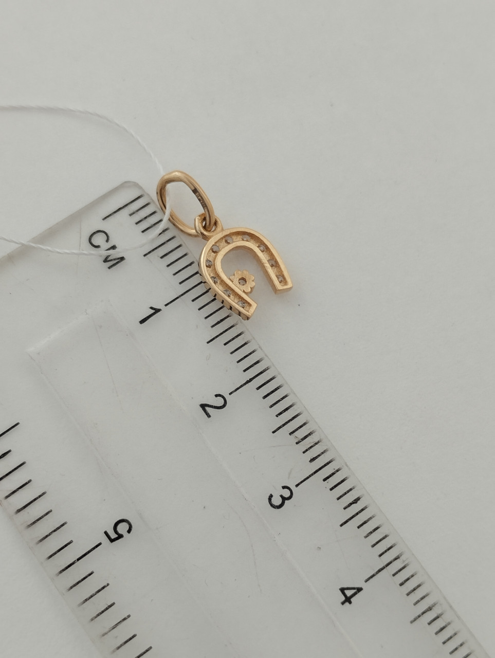 Золотий кулон підкова - Зображення 2