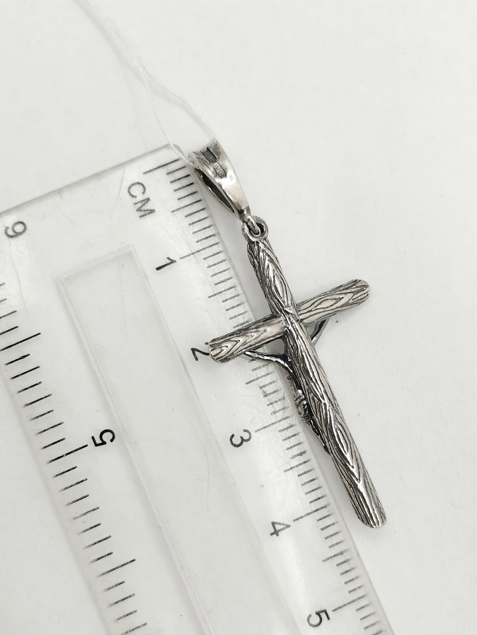 Срібний кулон хрестик - Зображення 2