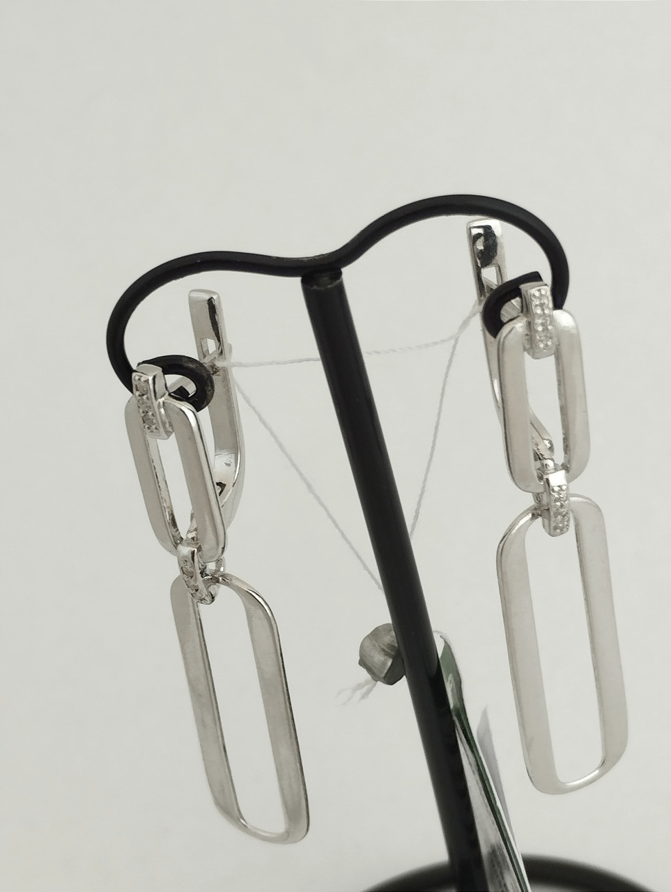 Срібні сережки