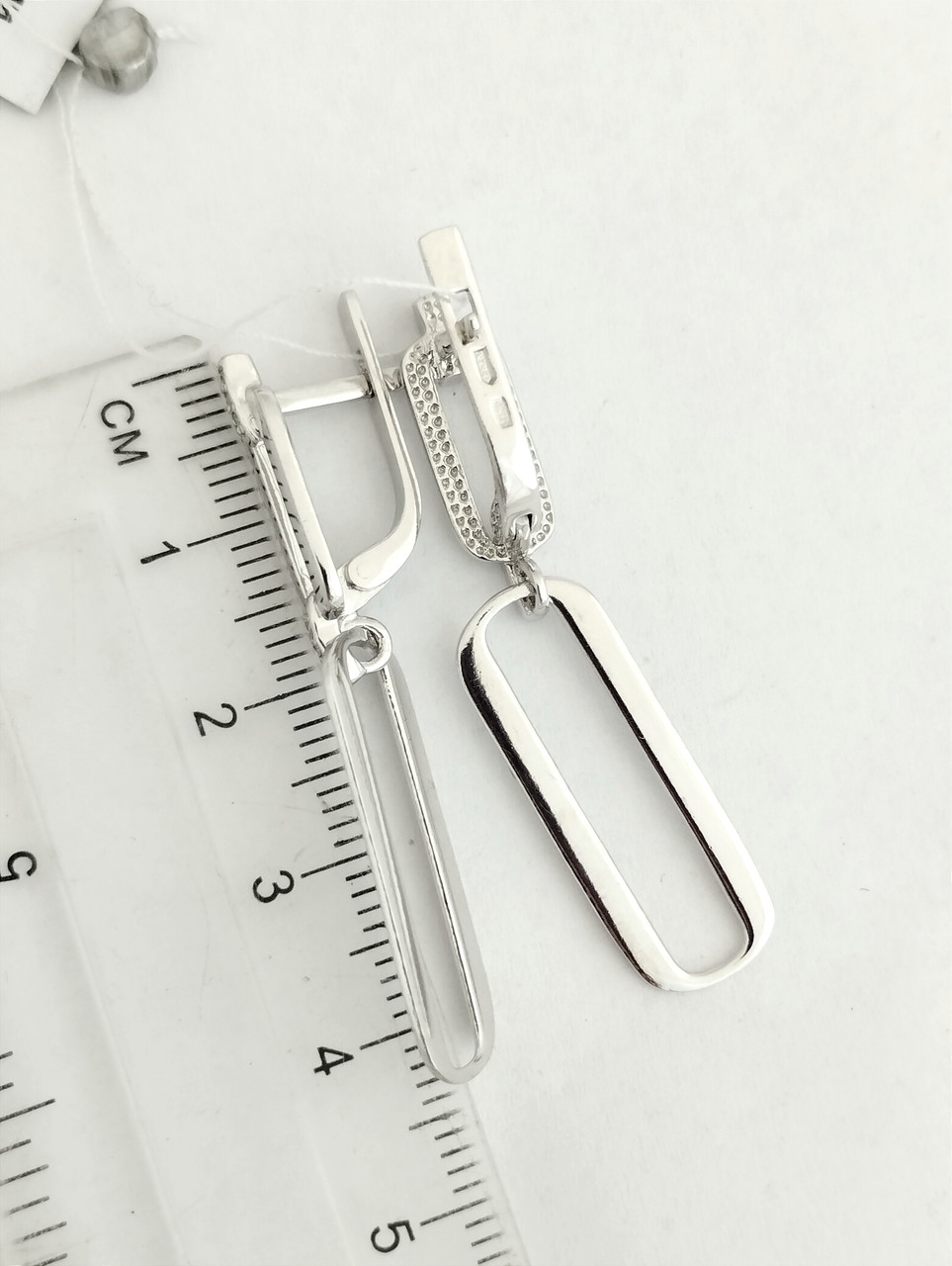 Срібні сережки - Зображення 2