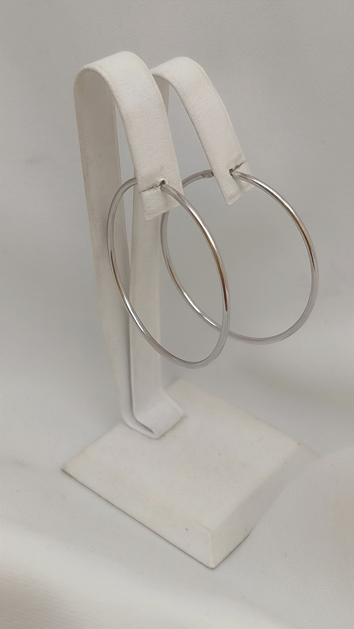 Сережки кільця 925 проби - Зображення 4