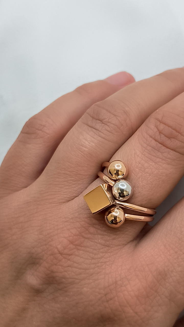 Золоте кільце 585 проби - Зображення 2