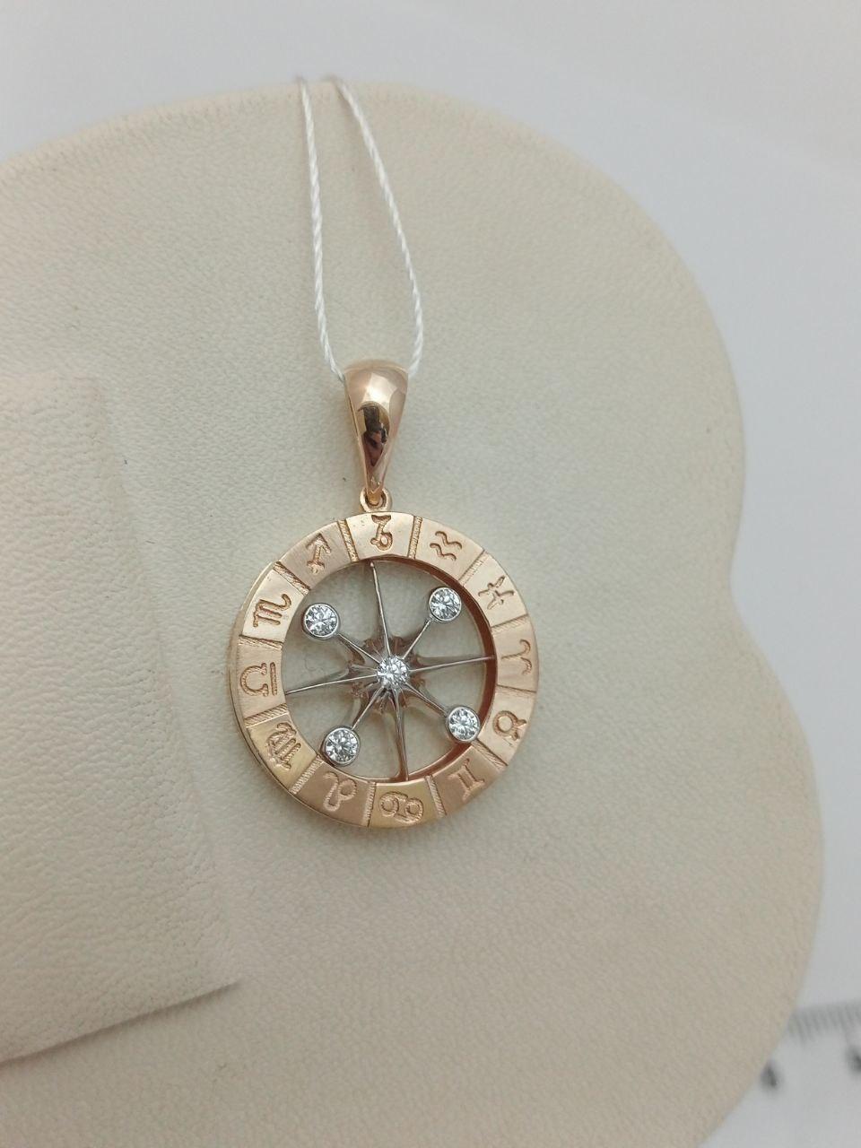 Золотий кулон