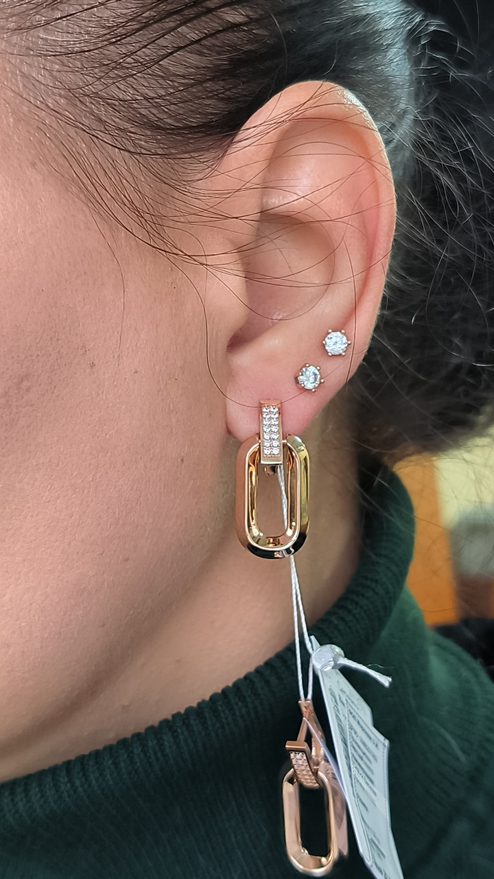 Золоті сережки 585 проби - Зображення 8