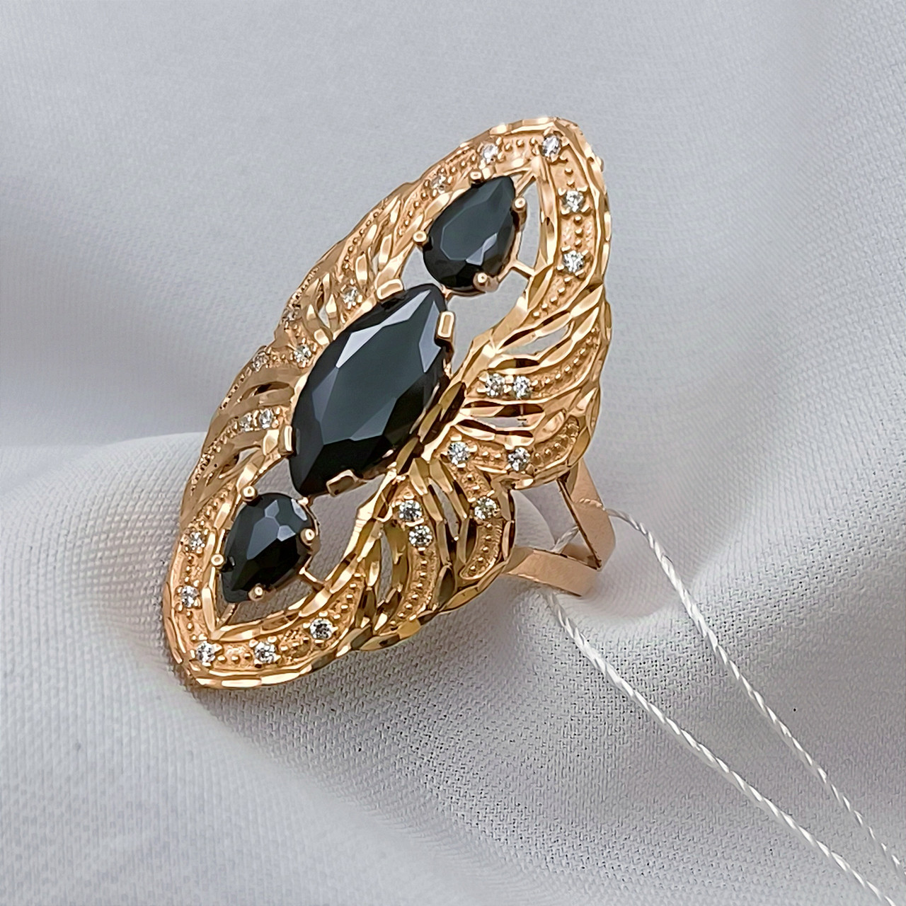 Золоте кільце 585 проби - Зображення 3