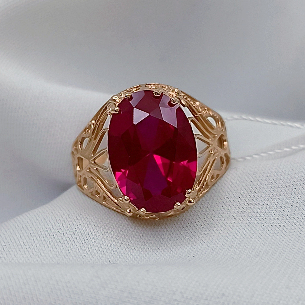 Золоте кільце 585 проби - Зображення 2