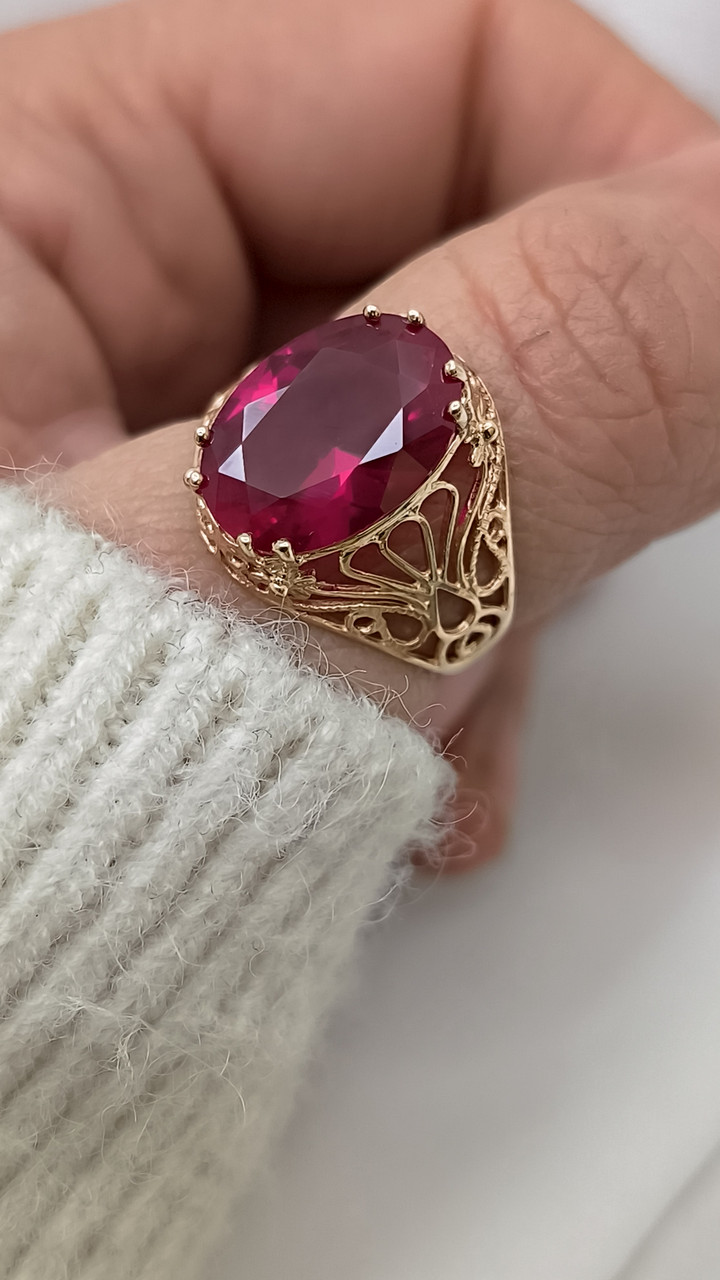 Золоте кільце 585 проби - Зображення 5