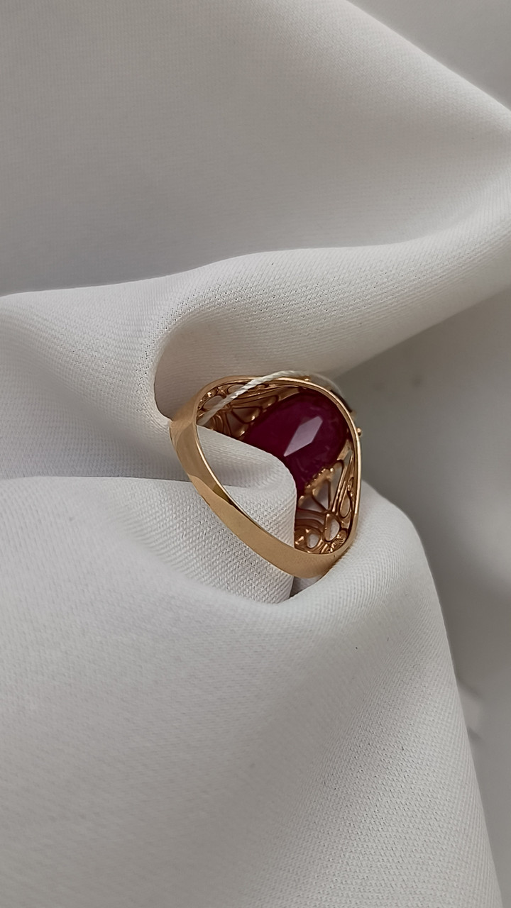 Золоте кільце 585 проби - Зображення 6