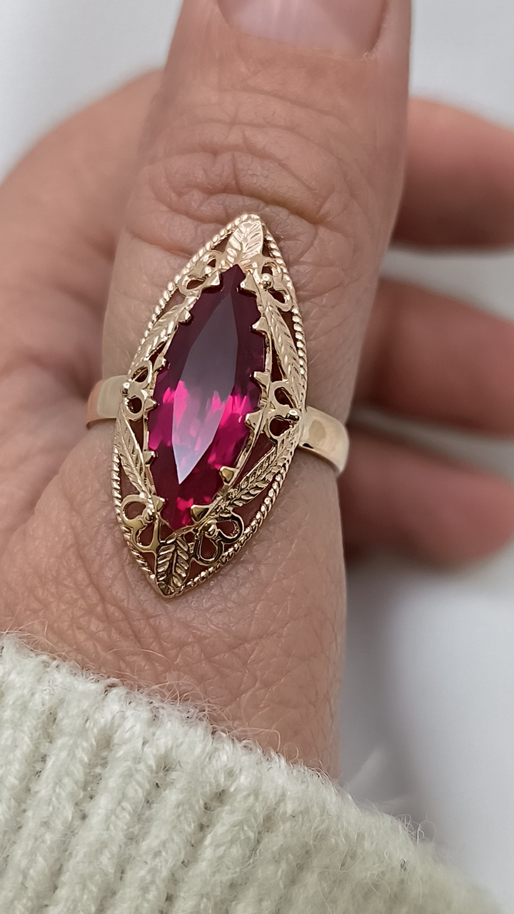 Золоте кільце 585 проби - Зображення 4