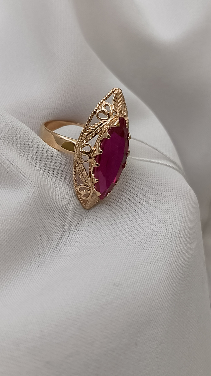 Золоте кільце 585 проби - Зображення 5