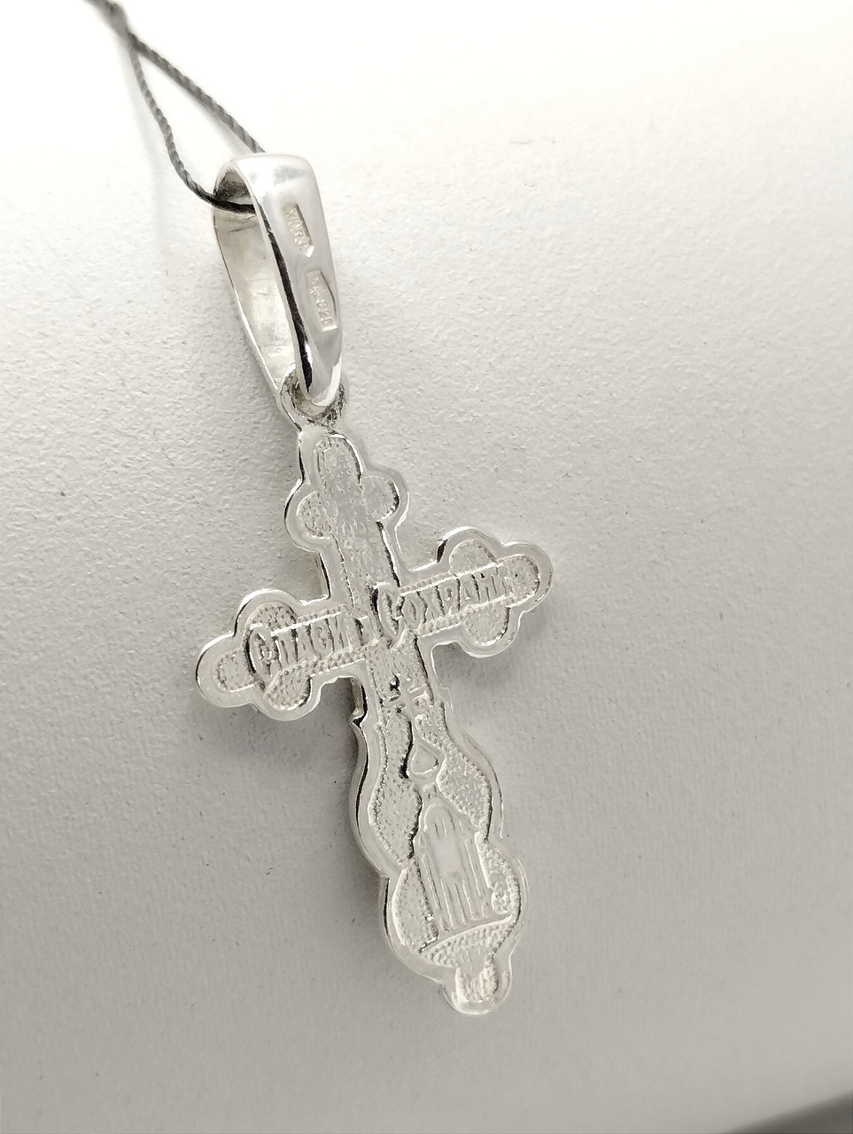 Срібний кулон хрест - Зображення 2