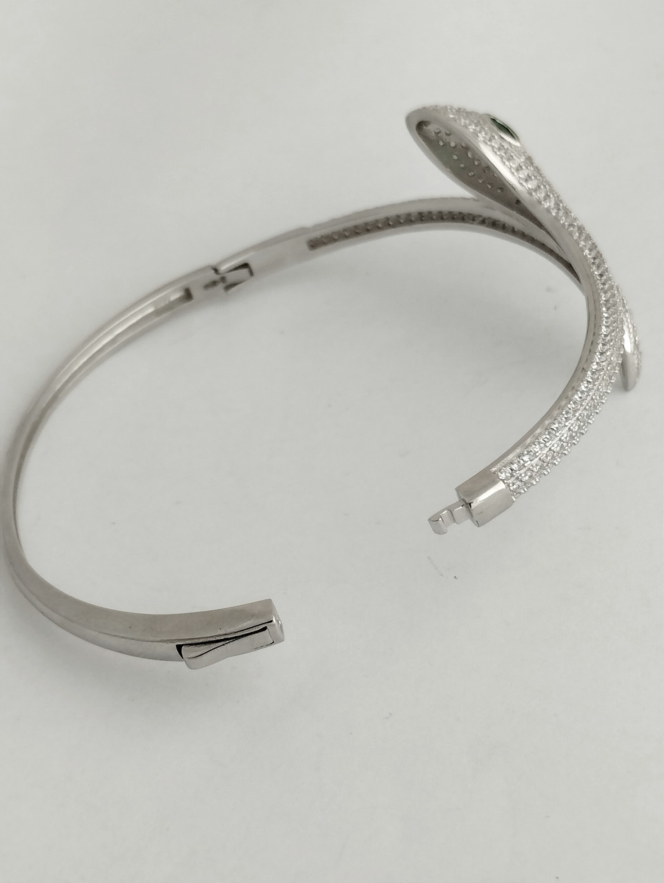 Срібний браслет змія - Зображення 5