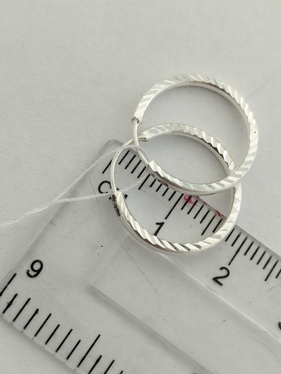 Срібні сережки - Зображення 2