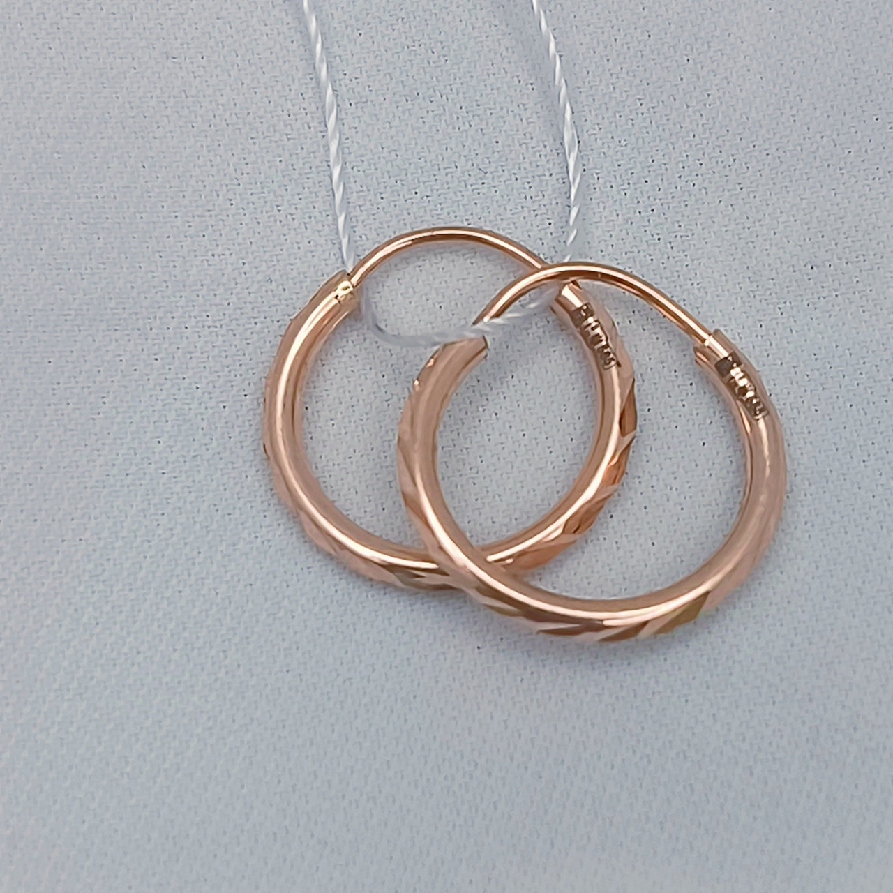 Золоті сережки 585 проби - Зображення 3