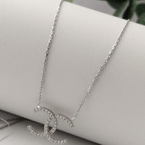 Срібне кольє