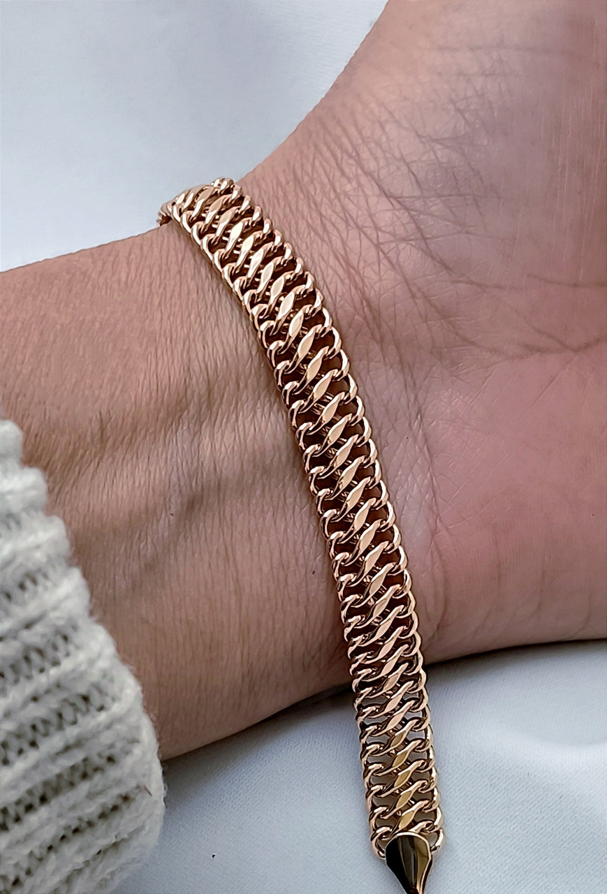 Золотий браслет 585 проби - Зображення 4