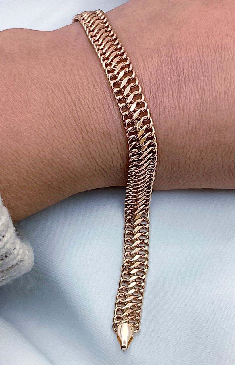 Золотий браслет 585 проби - Зображення 5